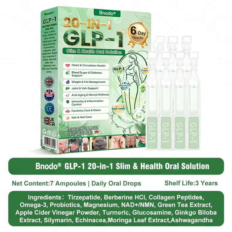 New Arrival | Bnodo® 𝗚𝗟𝗣-𝟭 𝟐𝟎-𝐢𝐧-𝟏 𝐒𝐥𝐢𝐦& 𝑯𝒆𝒂𝒍𝒕𝒉𝐲 𝑶𝒓𝒂𝒍 𝑺𝒐𝒍𝒖𝒕𝒊𝒐𝒏 𝑂𝑛𝑐𝑒 𝑎 𝑑𝑎𝑦, 𝑣𝑖𝑠𝑖𝑏𝑙𝑒 𝑟𝑒𝑠𝑢𝑙𝑡𝑠 𝑖𝑛 7 𝑑𝑎𝑦𝑠  ✅ 𝗦𝘂𝗽𝗽𝗼𝗿𝘁𝘀 𝗼𝗯𝗲𝘀𝗶𝘁𝘆, 𝗰𝗮𝗿𝗱𝗶𝗼𝘃𝗮𝘀𝗰𝘂𝗹𝗮𝗿 𝗵𝗲𝗮𝗹𝘁𝗵, 𝗱𝗶𝗮𝗯𝗲𝘁𝗲𝘀, 𝘀𝗹𝗲𝗲𝗽 𝗮𝗽𝗻𝗲𝗮, 𝗴𝘂𝘁 𝗵𝗲𝗮𝗹𝘁𝗵, 𝗷𝗼𝗶𝗻𝘁 𝗶𝘀𝘀𝘂𝗲𝘀, 𝐰𝐡𝐢𝐥𝐞 𝐚𝐥𝐬𝐨 𝐟𝐢𝐫𝐦𝐢𝐧𝐠 𝐭𝐡𝐞 𝐬𝐤𝐢𝐧 𝐚𝐧𝐝 𝐛𝐨𝐨𝐬𝐭𝐢𝐧𝐠 𝐞𝐧𝐞𝐫𝐠𝐲.（副本）